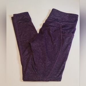 Athleta Purple Ankle Leggings Small